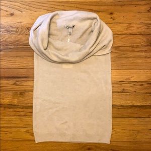 Autumn Cashmere cowl-neck sleeveless sweater